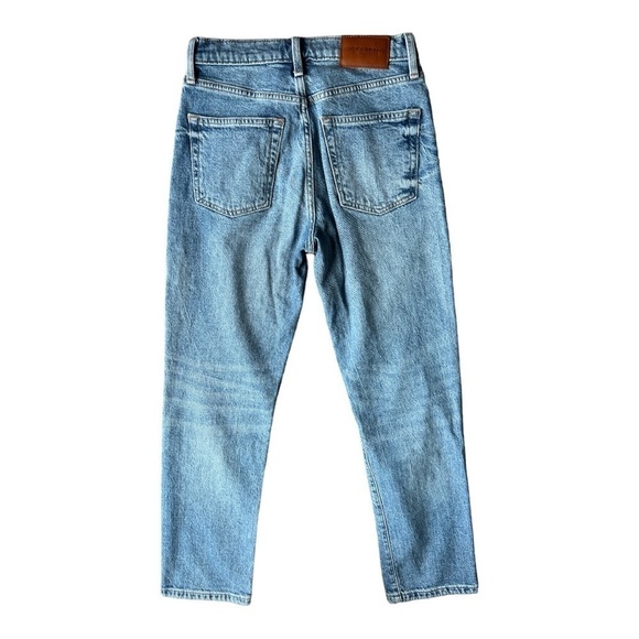 Lucky Brand 90s Loose High Rise Straight Button Fly Retro Jeans, Size 0 / 25 - Picture 2 of 13